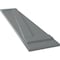 Ekena Millwork True Fit PVC Two Board Joined Board-n-Batten Shutters w/Z-Bar, Ocean Swell , 10 3/4W x 42H, PR TFP102BBF11X042CH - alternate 12